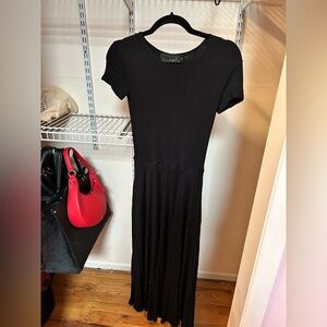 Reformation Black Maxi Dress